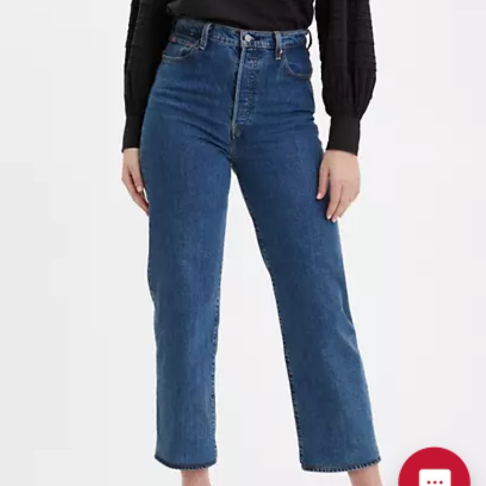 Levi’s Ankle Straight Georgie Medium Wash Jean